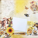 3QUARTER DESIGNS Sunflower Elixir 12x12 Collection Pack
