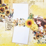 3QUARTER DESIGNS Sunflower Elixir 12x12 Collection Pack