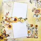 3QUARTER DESIGNS Sunflower Elixir 12x12 Collection Pack