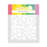 Waffle Flower Sea Foam Stencil