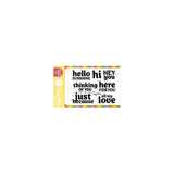 Waffle Flower Hello Sunshine Sentiments Stamp Set