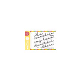 Waffle Flower Overlapping Hello Additions Stamp Set