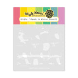 Waffle Flower - Birdie Friends in Winter Stencil