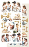 Alchemy of Art - 6X12 Extras Paper Set, First Holy Communion