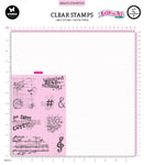 Studio Light Art By Marlene Clear Stamp Notes Essentials 265x153x3mm 8 PC nr.503