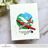 Altenew Mini Delight Enjoy the Flight Stamp and Die Set