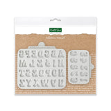 KATY SUE - Fun Font Alphabet and Numbers Silicone Mould Set of 2