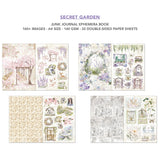 Ciao Bella Secret Garden Junk Journal Ephemera Book A4 32/Pkg