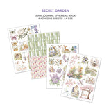Ciao Bella Secret Garden Junk Journal Ephemera Book A4 32/Pkg