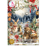 Ciao Bella - Hot Cocoa & Holly Junk Journal Ephemera Book A4 32/Pkg