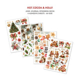 Ciao Bella - Hot Cocoa & Holly Junk Journal Ephemera Book A4 32/Pkg