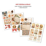 Ciao Bella - Hot Cocoa & Holly Junk Journal Ephemera Book A4 32/Pkg