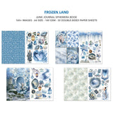 Ciao Bella - Frozen Land Junk Journal Ephemera Book A4 32/Pkg