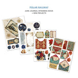 Ciao Bella Polar Railway Junk Journal & Ephemera Book A4 32/Pkg