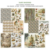 Ciao Bella Fairy Whispers Junk Journal & Ephemera Book A4 32/Pkg