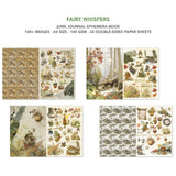 Ciao Bella Fairy Whispers Junk Journal & Ephemera Book A4 32/Pkg