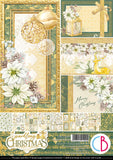 Ciao Bella Sparkling Christmas Creative Pad A4 9/Pkg