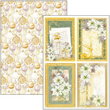 Ciao Bella Sparkling Christmas Creative Pad A4 9/Pkg