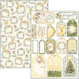 Ciao Bella Sparkling Christmas Creative Pad A4 9/Pkg