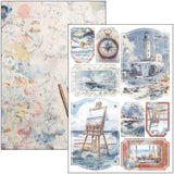 Ciao Bella View   An Artist Journey Creative Pad A4 9/Pkg