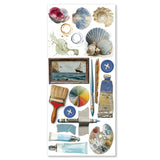 Ciao Bella An Artist Journey Transparent Adhesive Sheets 5/Pkg