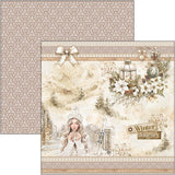 Ciao Bella - Winter Season Paper Pad 12"x12" 12/Pkg