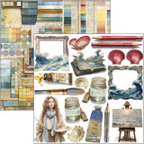 Ciao Bella An Artist Journey Fussy Cut Pad 6"x6" 24/Pkg