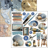 Ciao Bella An Artist Journey Fussy Cut Pad 6"x6" 24/Pkg