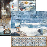 Ciao Bella An Artist Journey Patterns Pad 12"x12" 8/Pkg