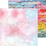 Craft O'Clock - 8"x8" Paper Collection - UNICORN SWEET - Basics