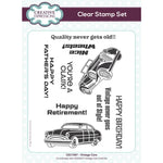 Creative Expressions - Vintage Cars 6 in x 8 in Clear Stamp Set