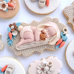 Katy Sue Baby on Blanket Silicone Mould