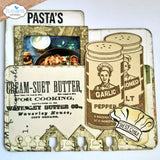 Elizabeth Craft Stamp -Let's Eat