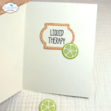 Elizabeth Craft Stamp -Playful Sentiments