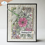 Elizabeth Craft Stamp -Large Nature Stamp