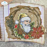 Elizabeth Craft Designs - Golden Season Collection - Clear Photopolymer Stamps - Santa
