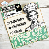 Elizabeth Craft Stamp -Let's Cook Stamp and Die Set