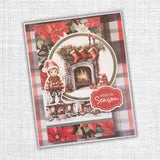 Paper Rose Jolly Holidays 6x8" Die Cuts & Sentiments