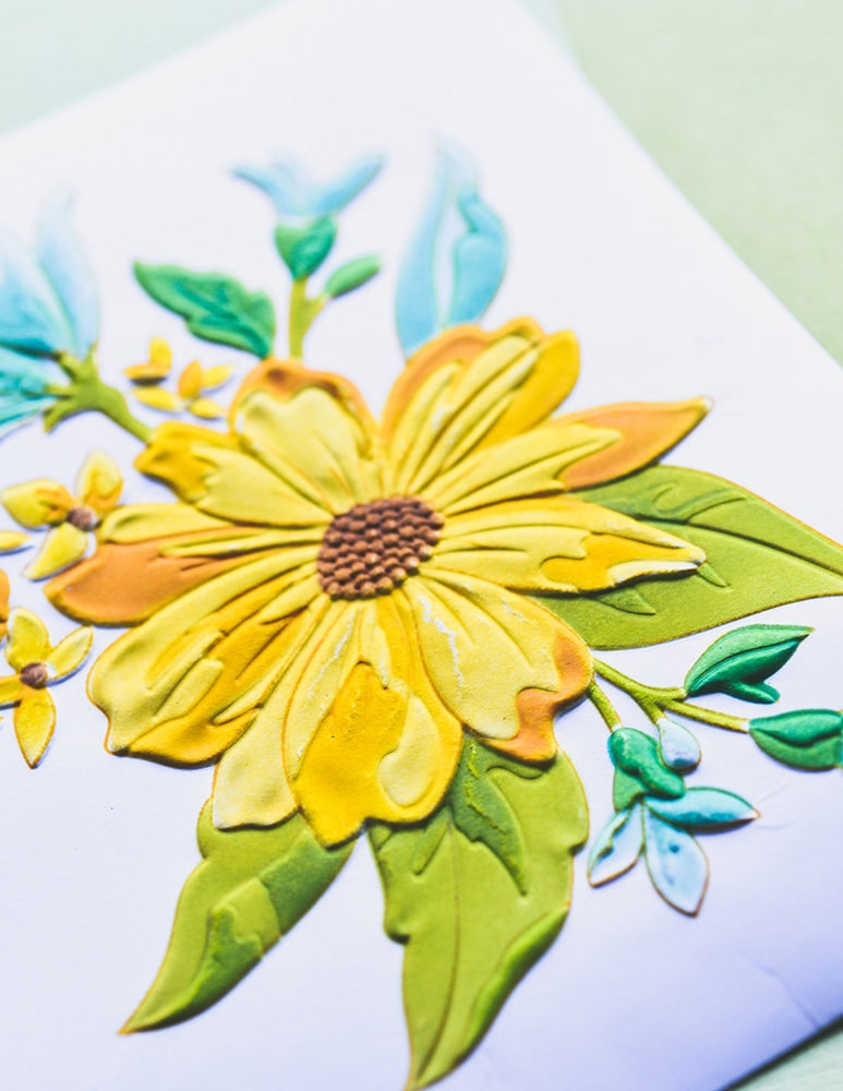 Memory Box Gracious Floral 3D Embossing Folder and Die – Scrap en masse