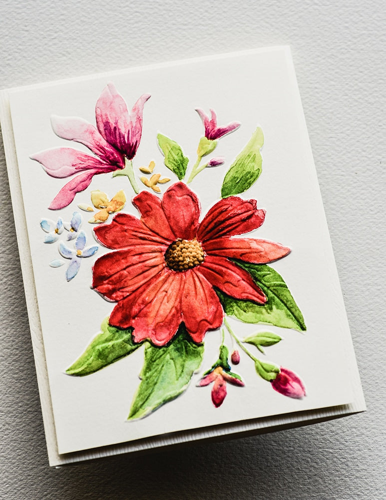Memory Box Gracious Floral 3D Embossing Folder and Die – Scrap en masse