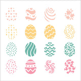Honey Bee Stamps - Easter Eggs - Coordinating Stencil