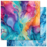 PAPER ROSE STUDIO - Inky Colour 12x12 Paper Collection