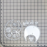 Kokorosa Metal Cutting Dies with Cute Bib
