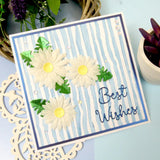 Hunkydory Crafts Moonstone Embossing Folder Distressed Stripes