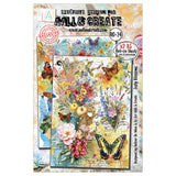 AALL and Create - A5 Rub-Ons - Zesty Blossoms