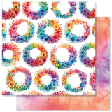 Paper Rose Rainbow Twirl 2.0 12x12 Paper Collection