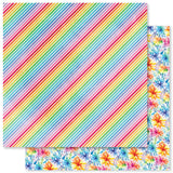 Paper Rose Rainbow Twirl 2.0 6x6 Paper Collection