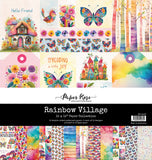 Paper Rose Rainbow Village 12x12 Paper Collection