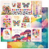 Paper Rose Rainbow Village 12x12 Paper Collection