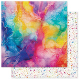 Paper Rose Rainbow Village 12x12 Paper Collection